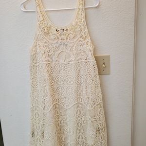 LAUREN CONRAD crochet dress